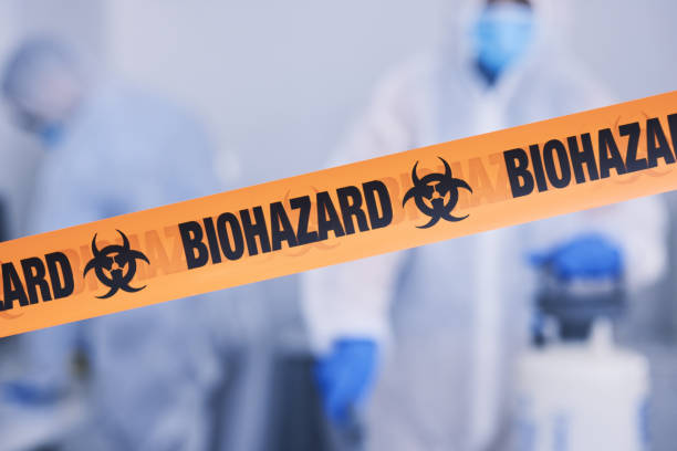 Professional Infectious Disease Decontamination technician working in Edgewater, MD